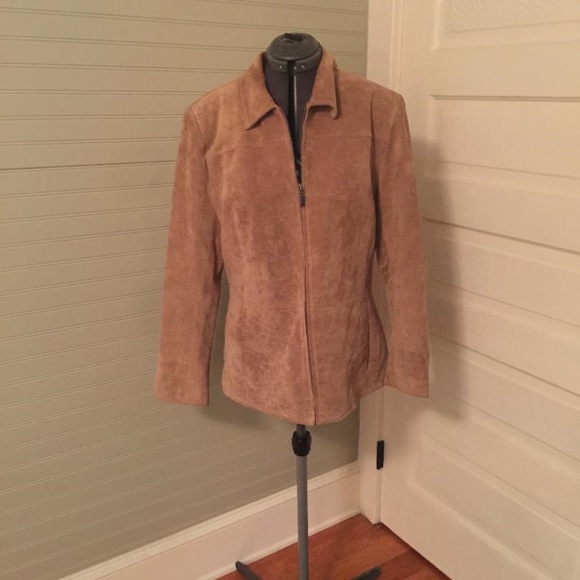 Veste en cuir traditionnelle Enzo Scapati, grise, broderie décontractée